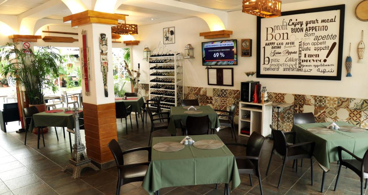 Hotel-Restaurante Ancora Puerto Lopez Bagian luar foto